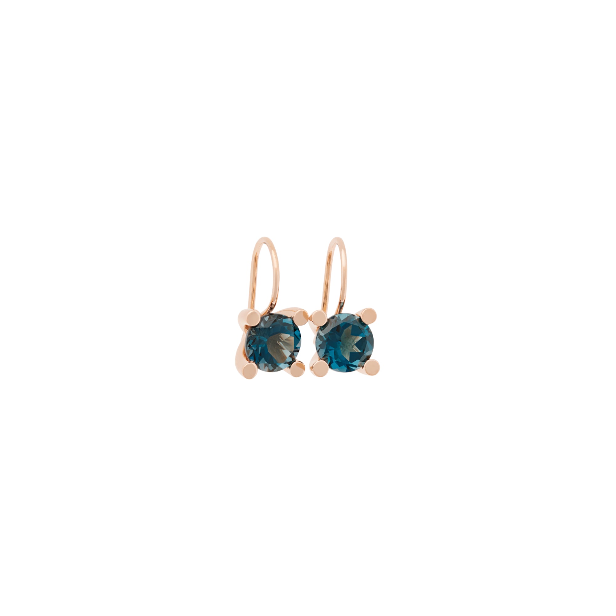 Bron Phlox Ohrschmuck (8OR4755TL) aus Roségold mit Topas