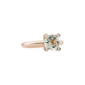 Bron Phlox Ring (8RR4531LQBR) aus Roségold mit Diamant und Quarz