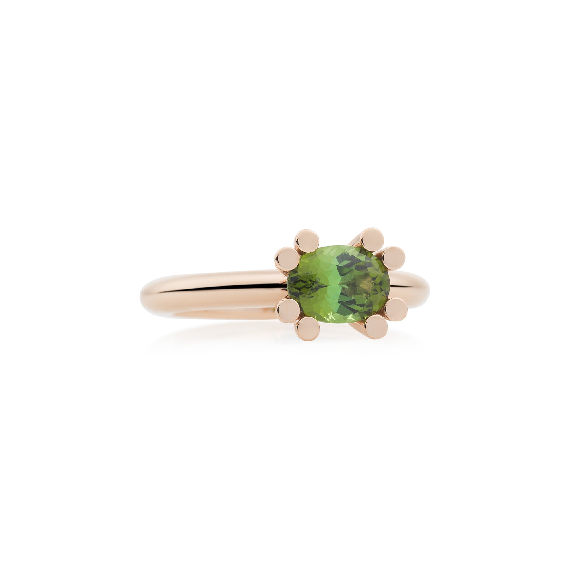 Bron Phlox Ring (8RR4874GT) aus Roségold mit Turmalin