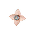 Bron Poppy Brosche (8BR1282MSP) aus Roségold mit Spinell