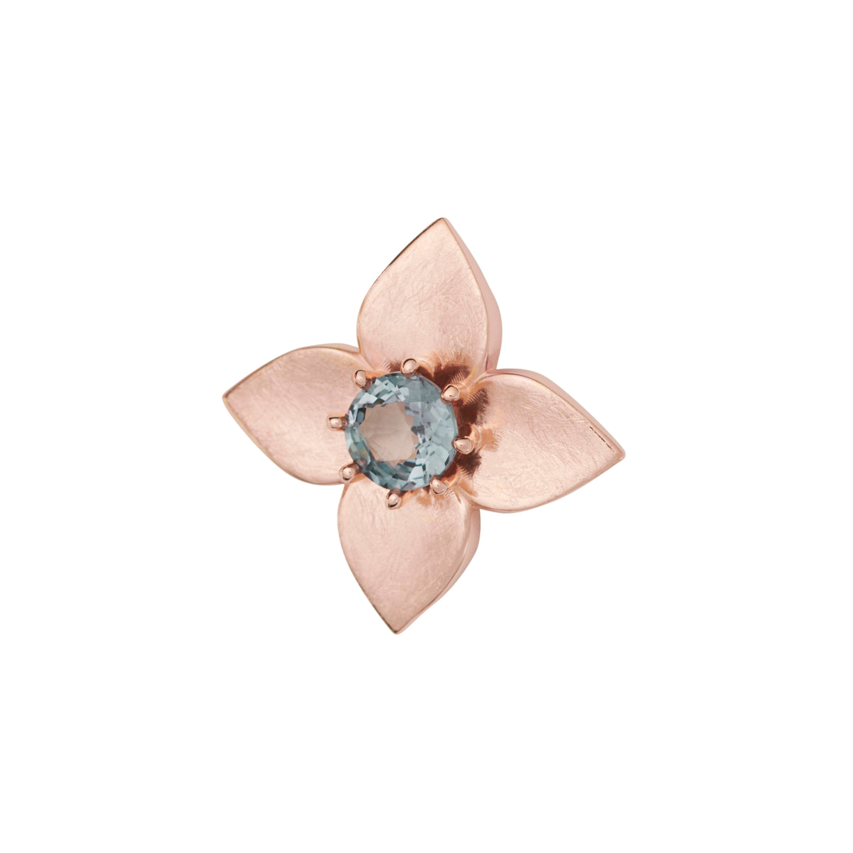 Bron Poppy Brosche (8BR1282MSP) aus Roségold mit Spinell