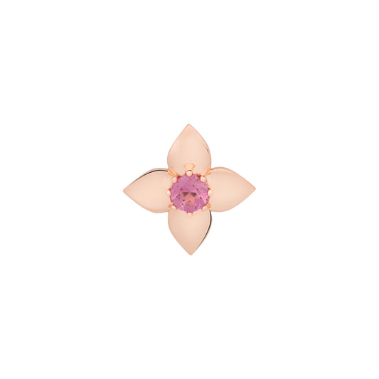 Poppy Brosche, Roségold • Turmalin von Bron (8BR1282RT)