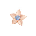 Bron Poppy Brosche (8BR1286CS) aus Roségold mit Saphir