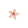 Bron Poppy Brosche (8BR1292RT) aus Roségold mit Turmalin