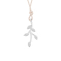 Bron Poppy Petal Anhänger (8HW3454BR025) aus Weißgold mit Diamant