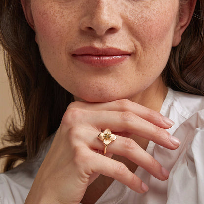 Poppy Ring, Roségold • Citrin von Bron (8RR4918MCI)