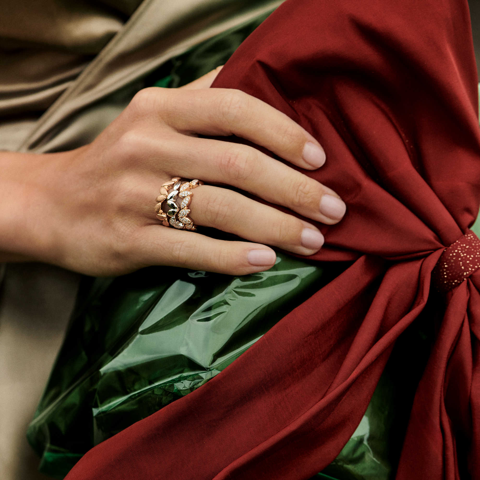 Bron Poppy Ring (8RR4933) aus Roségold