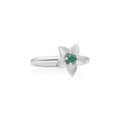 Bron Poppy Ring (8RW4916MGK) aus Weißgold mit Saphir