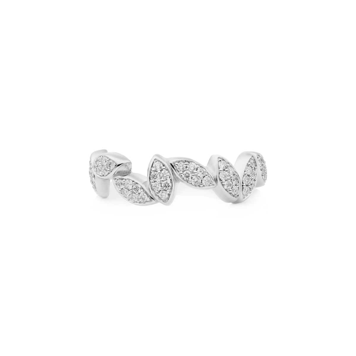 Bron Poppy Ring (8RW4933BR10) aus Weißgold mit Diamant