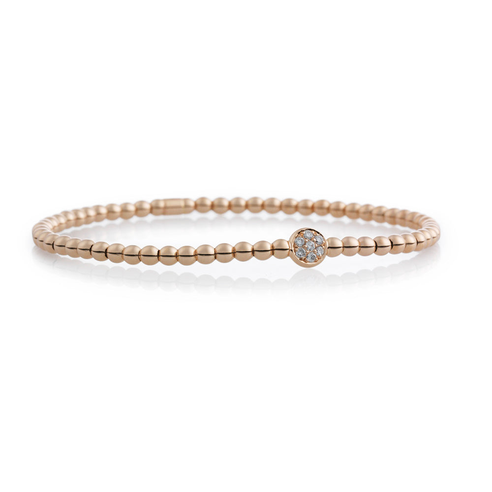Bron Reflex Armband (7AR3956BR) aus Roségold mit Diamant
