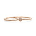 Bron Reflex Armband (7AR3957CBR) aus Roségold mit Diamant