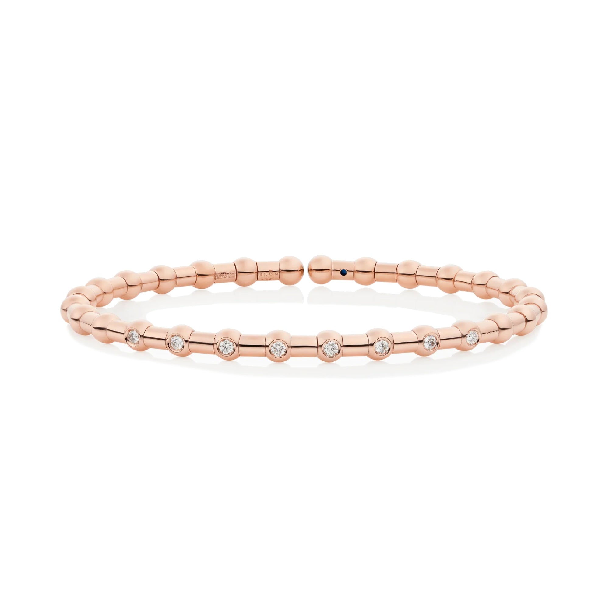 Bron Reflex Armband (7AR4030BR) aus Roségold mit Diamant