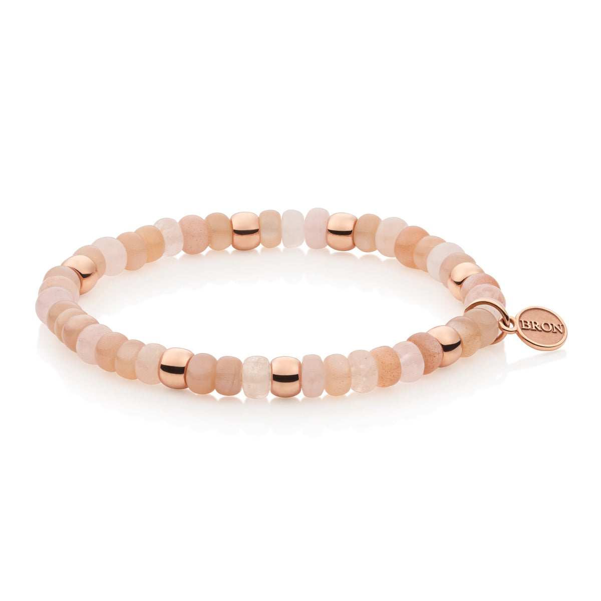 Bron Reflex Armband (8AR3985MIX01) aus Roségold mit Mondstein