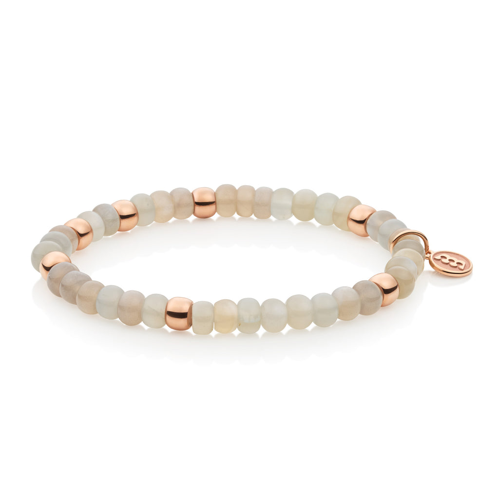 Bron Reflex Armband (8AR3985MIX25) aus Roségold mit Mondstein