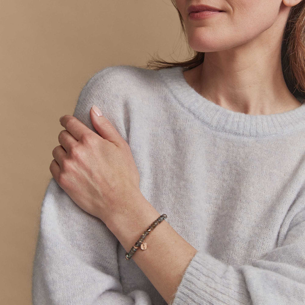 Bron Reflex Armband (8AR3985MIX33) aus Roségold