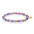 Bron Reflex Armband (8AR3985MIX35) aus Roségold mit Amethyst