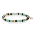 Bron Reflex Armband (8AR3985MIX54) aus Roségold mit Onyx