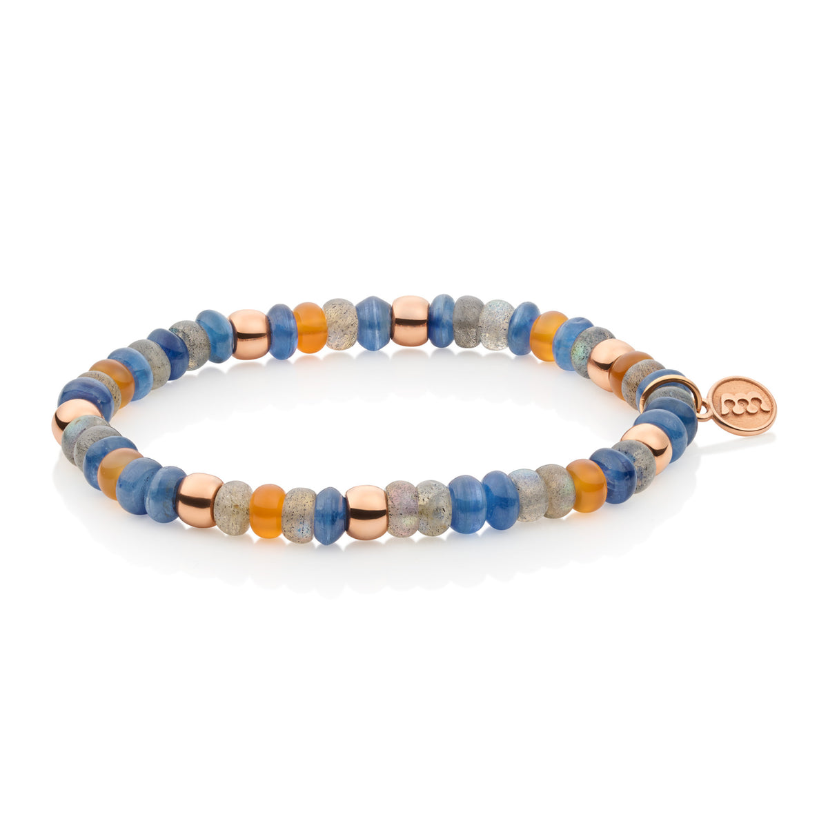 Bron Reflex Armband (8AR3985MIX81) aus Roségold mit Karneol