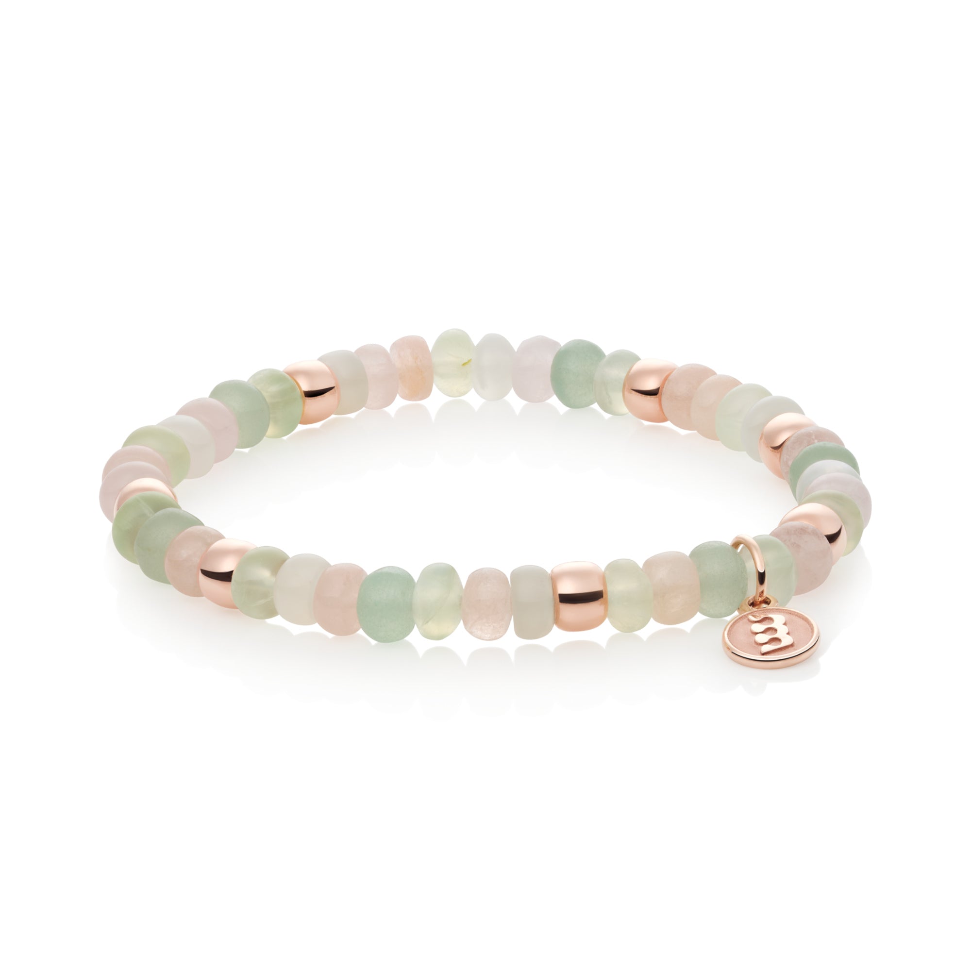 Bron Reflex Armband (8AR3985MIX90) aus Roségold mit Mondstein
