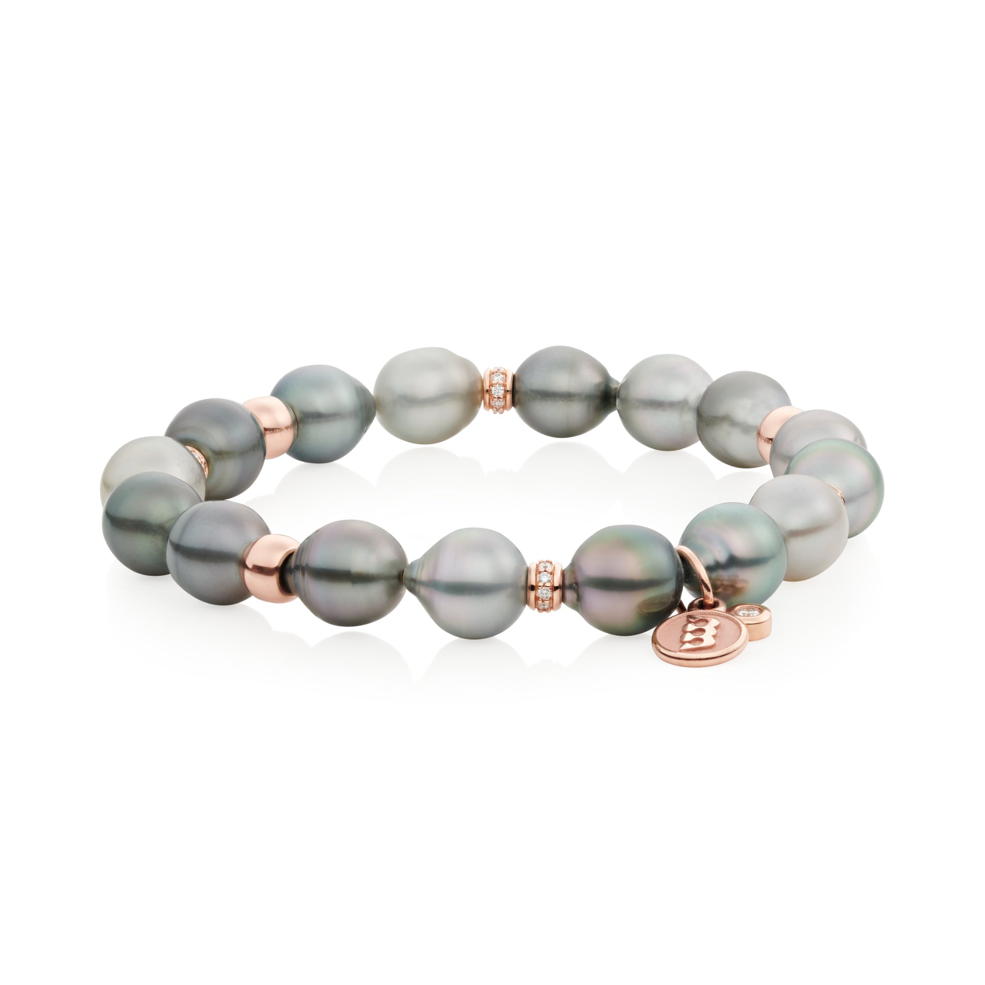 Bron Reflex Armband (8AR4037THB9BR) aus Roségold mit Diamant