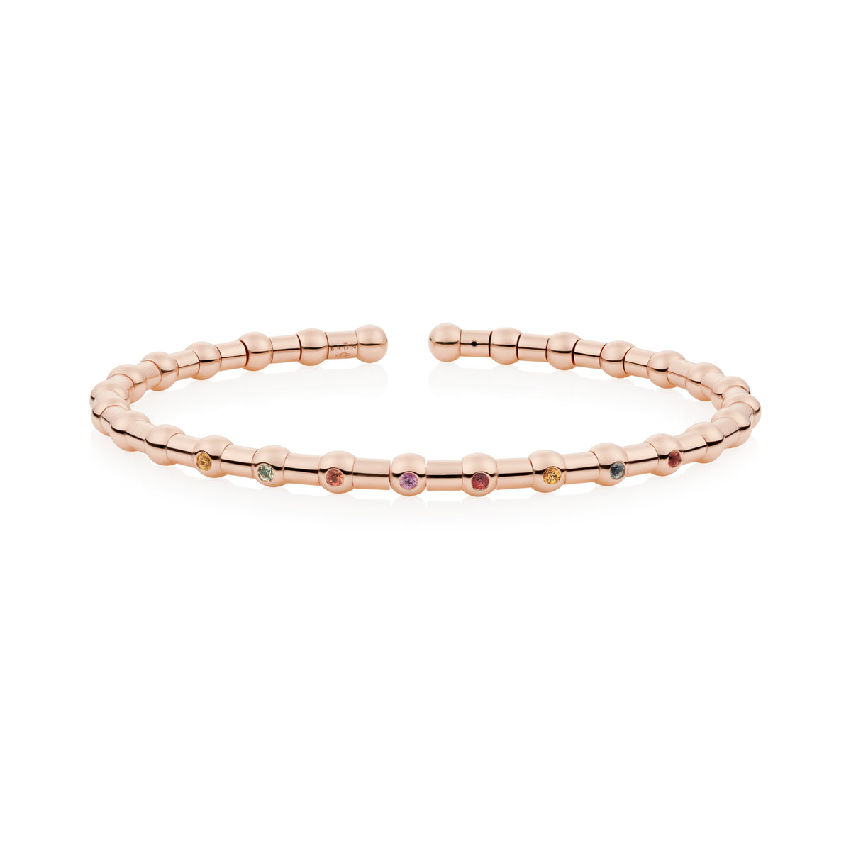 Bron Reflex Armreif (7AR4030MK) aus Roségold mit Saphir