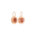 Bron Solar Ohrschmuck (4OR4824RTC) aus Roségold mit Turmalin