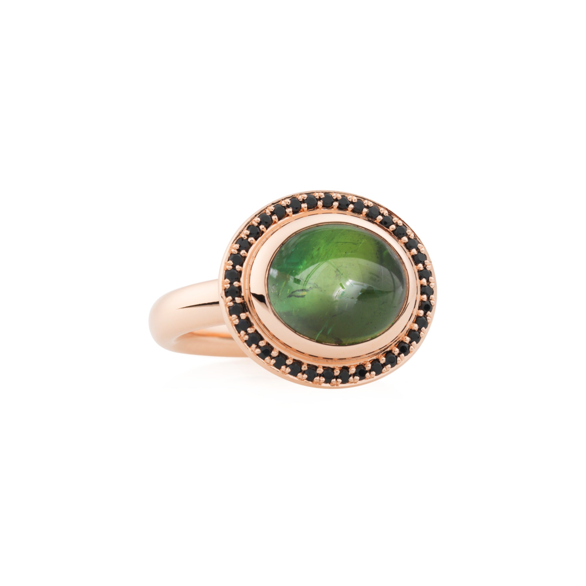 Bron Solar Ring (8RR4838GTCZK) aus Roségold mit Saphir und Turmalin