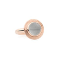 Bron Solar Ring (8RR4841AQC) aus Roségold mit Aquamarin