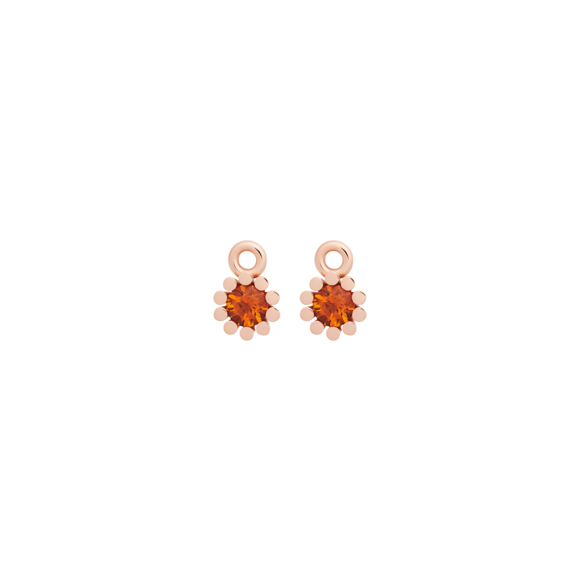 Bron Sprite Einhänger (8OR4801MC) aus Roségold mit Citrin