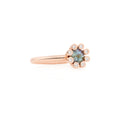 Bron Sprite Ring (4RR4590TBBR) aus Roségold mit Diamant und Tansanit