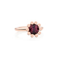 Bron Sprite Ring (8RR4589RH) aus Roségold mit Rhodolith