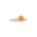 Bron Sprite Ring (8RR4849YK) aus Roségold mit Diamant und Saphir