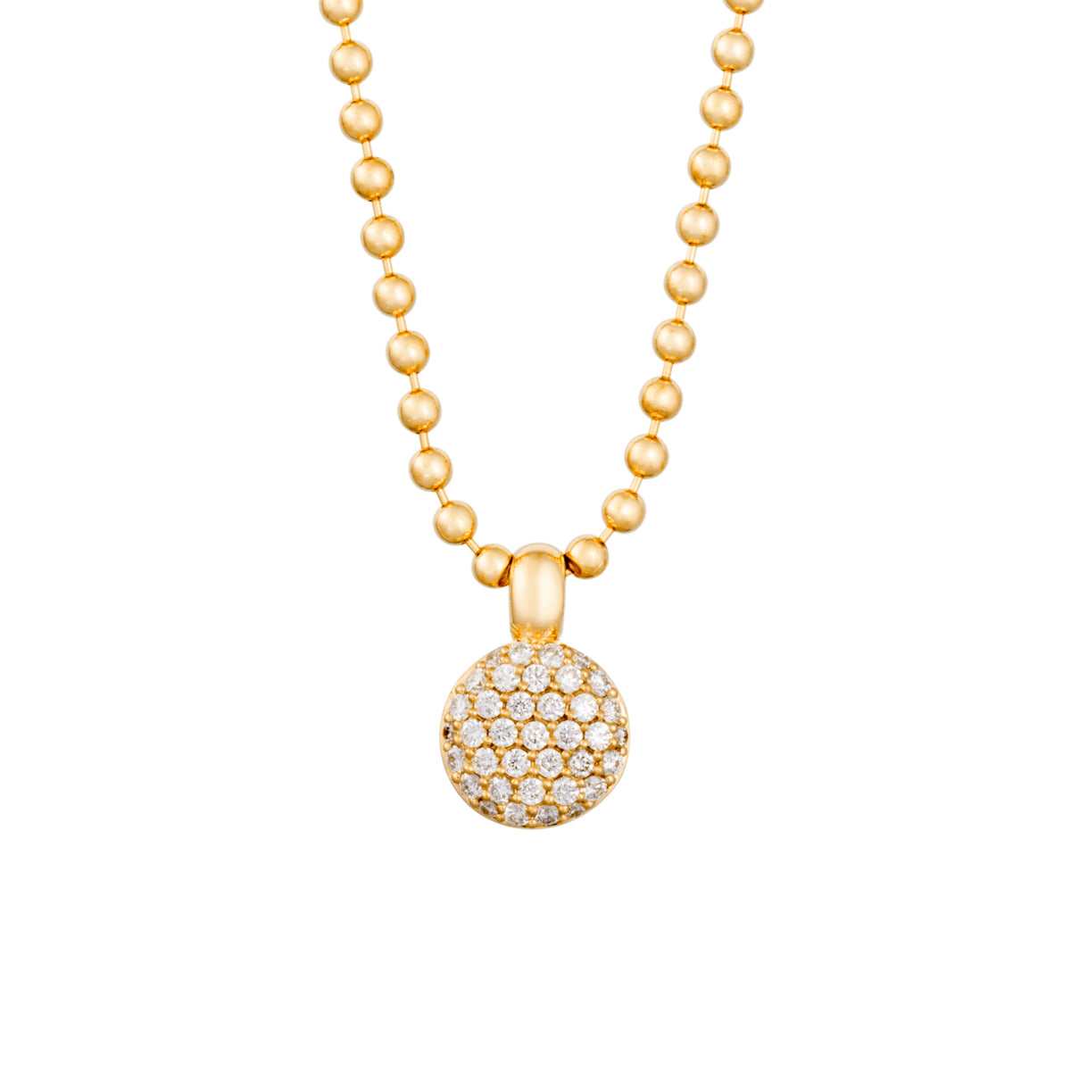 Bron Stardust Anhänger (8HG3385BR) aus Gelbgold mit Diamant