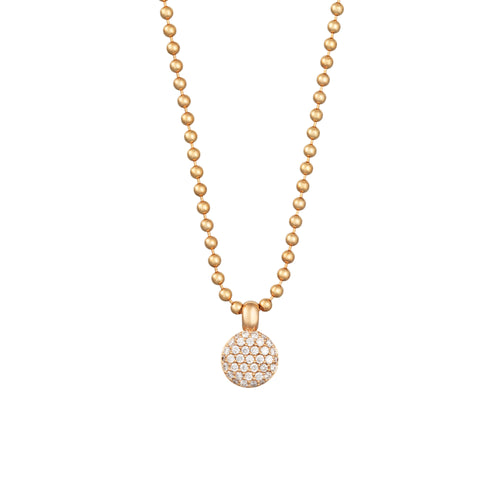 Bron Stardust Anhänger (8HR3385BR) aus Roségold mit Diamant