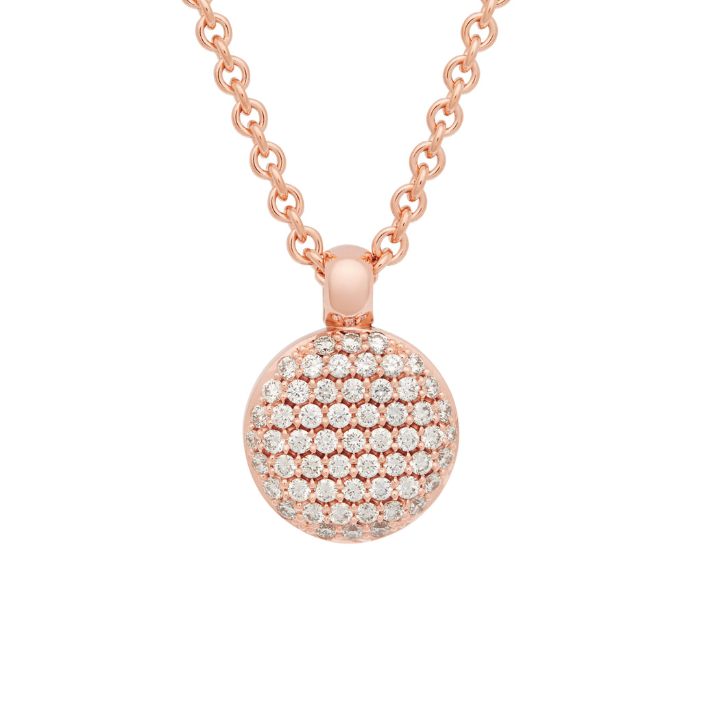 Bron Stardust Anhänger (8HR3426BR) aus Roségold mit Diamant