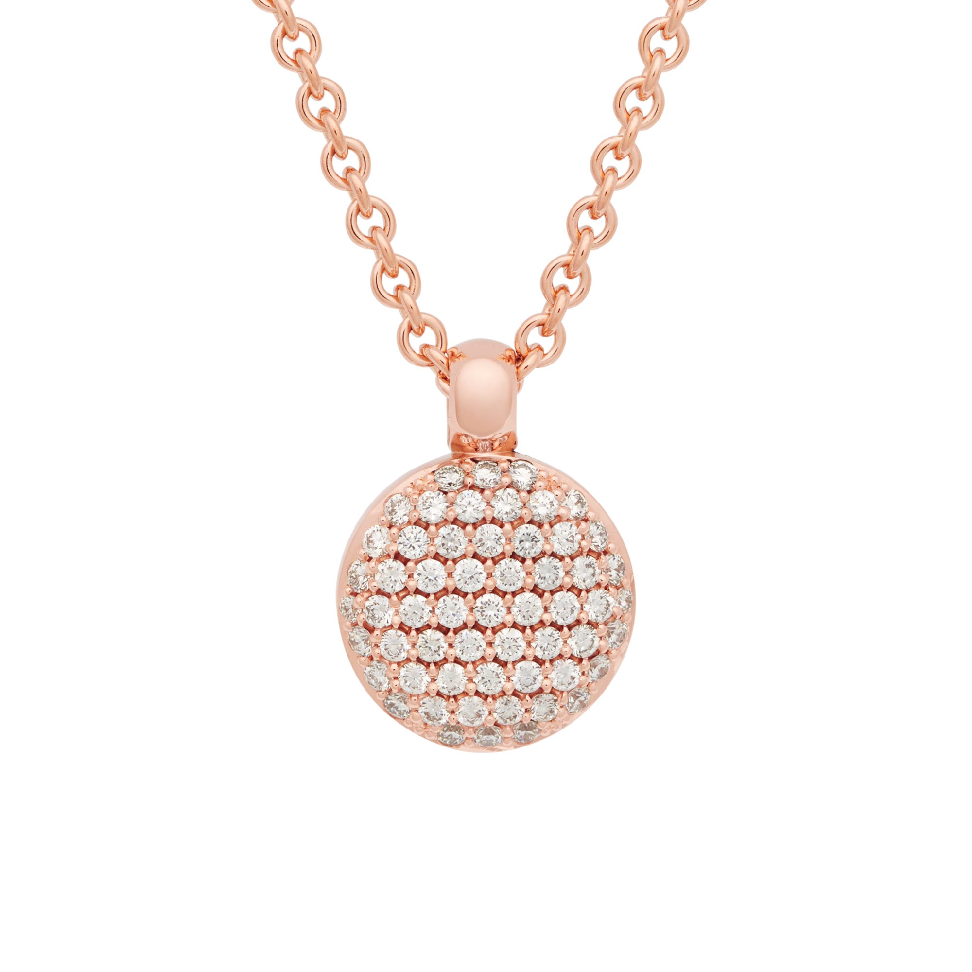 Bron Stardust Anhänger (8HR3426BR) aus Roségold mit Diamant