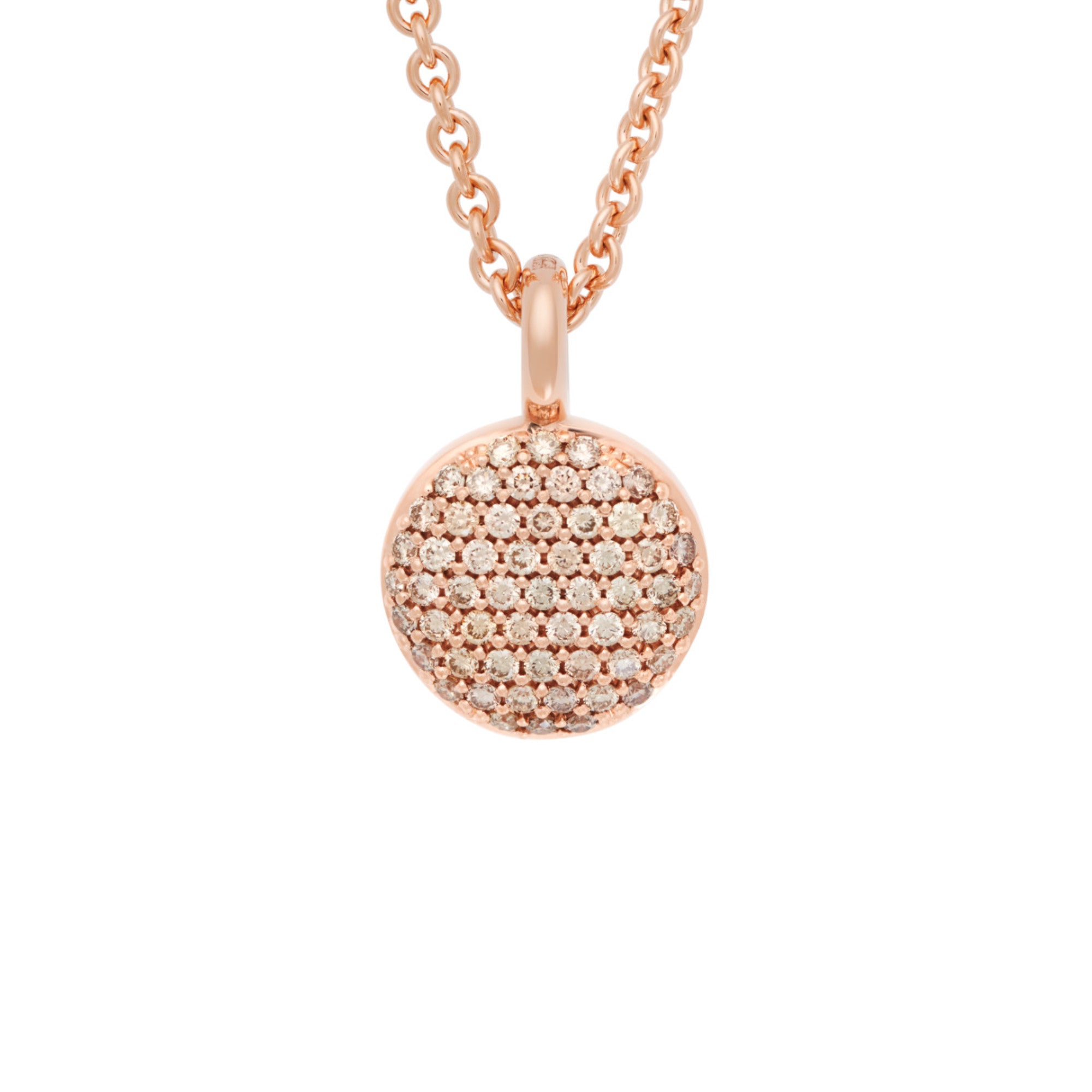 Bron Stardust Anhänger (8HR3426CBR) aus Roségold mit Diamant