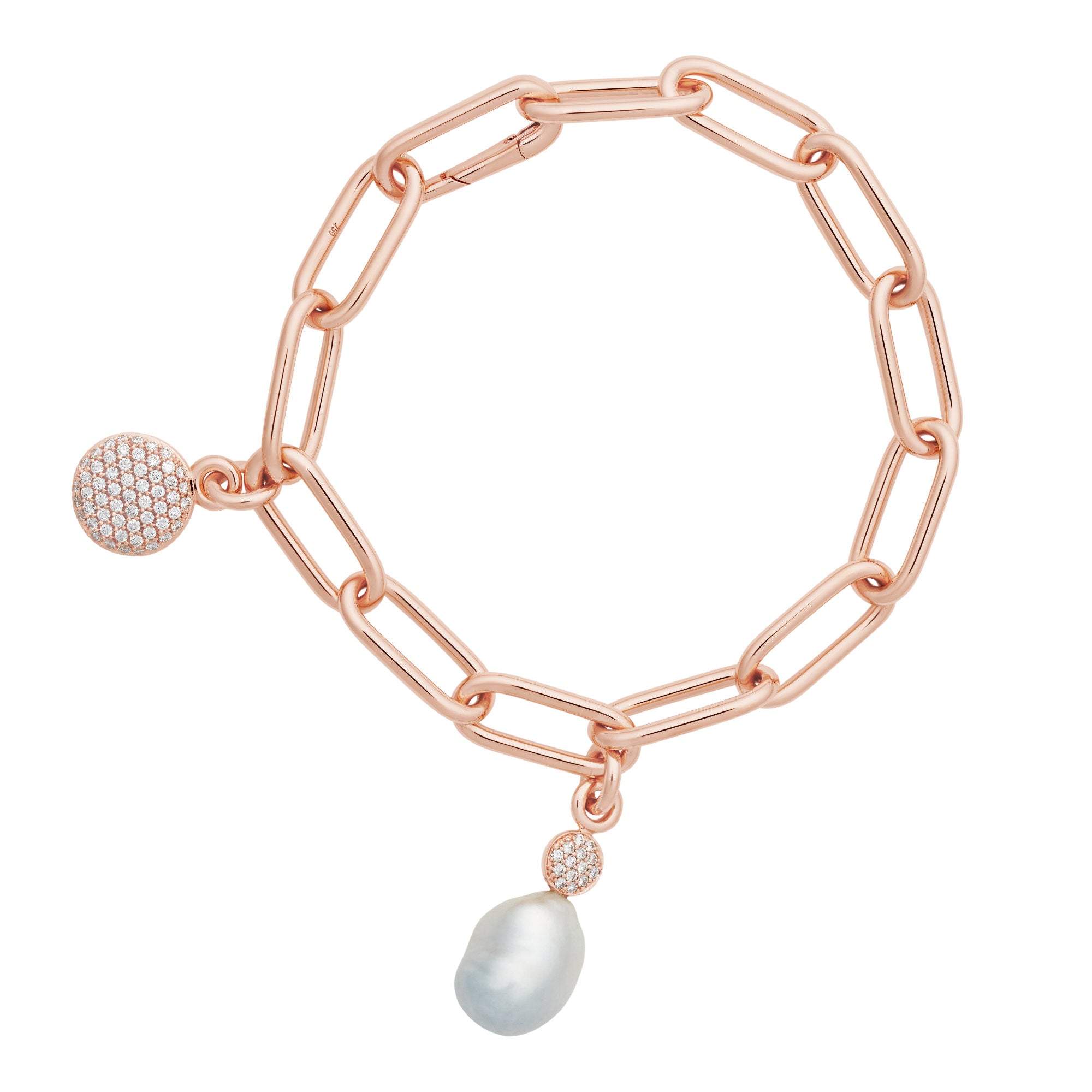 Bron Stardust Armband (8AR4032BRZZB11) aus Roségold mit Diamant