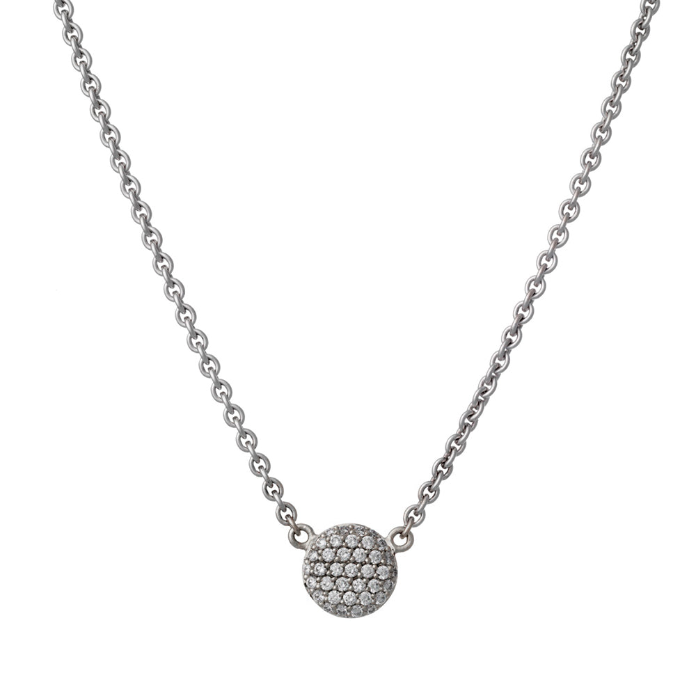 Bron Stardust Halskette (8CW4396BR) aus Weißgold mit Diamant