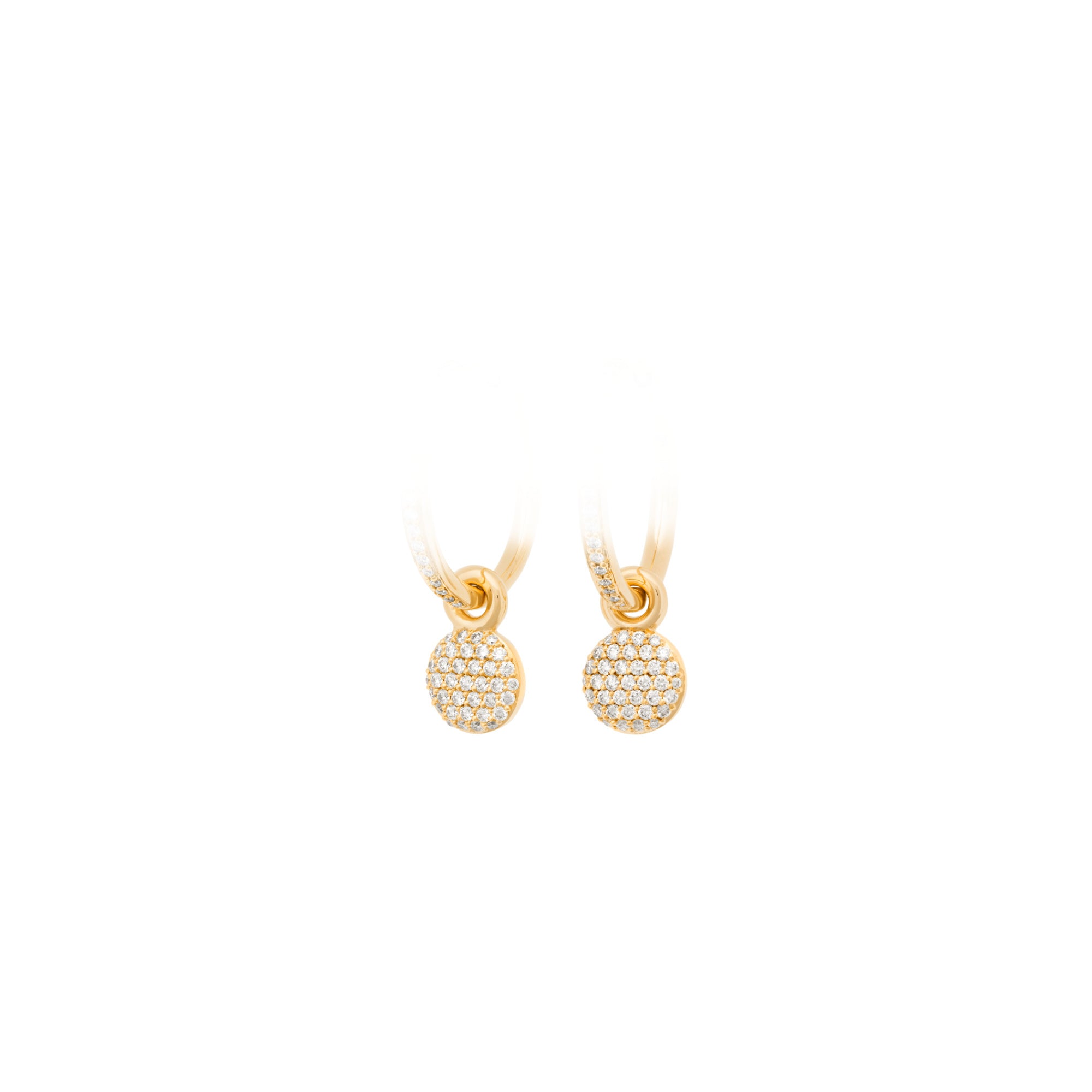 Bron Stardust Ohrschmuck (8OG4797BR) aus Gelbgold mit Diamant