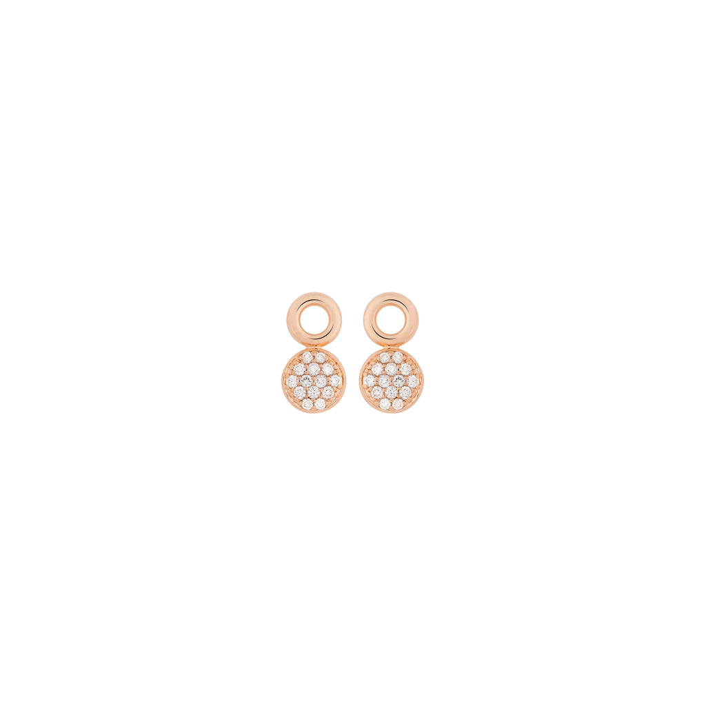 Bron Stardust Ohrschmuck (8OR4817BR) aus Roségold mit Diamant