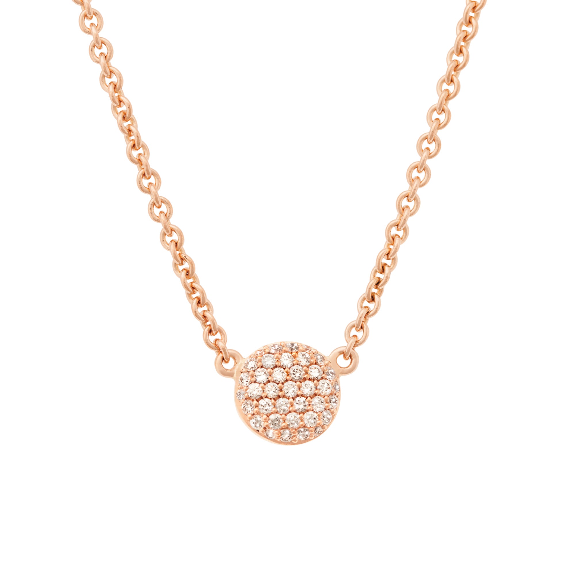 Bron Stardust Halskette (8CR4396BR) aus Roségold mit Diamant