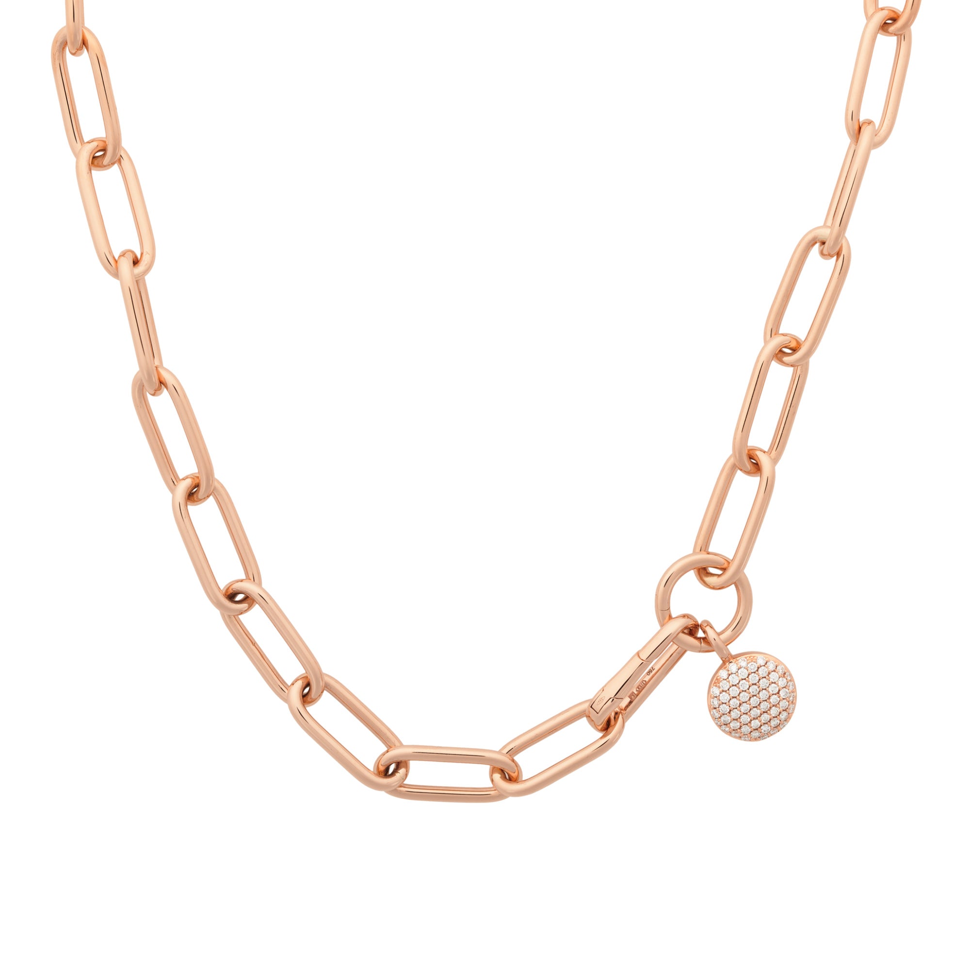 Bron Stardust Halskette mit Anhänger (8CR443045BR) aus Roségold mit Diamant