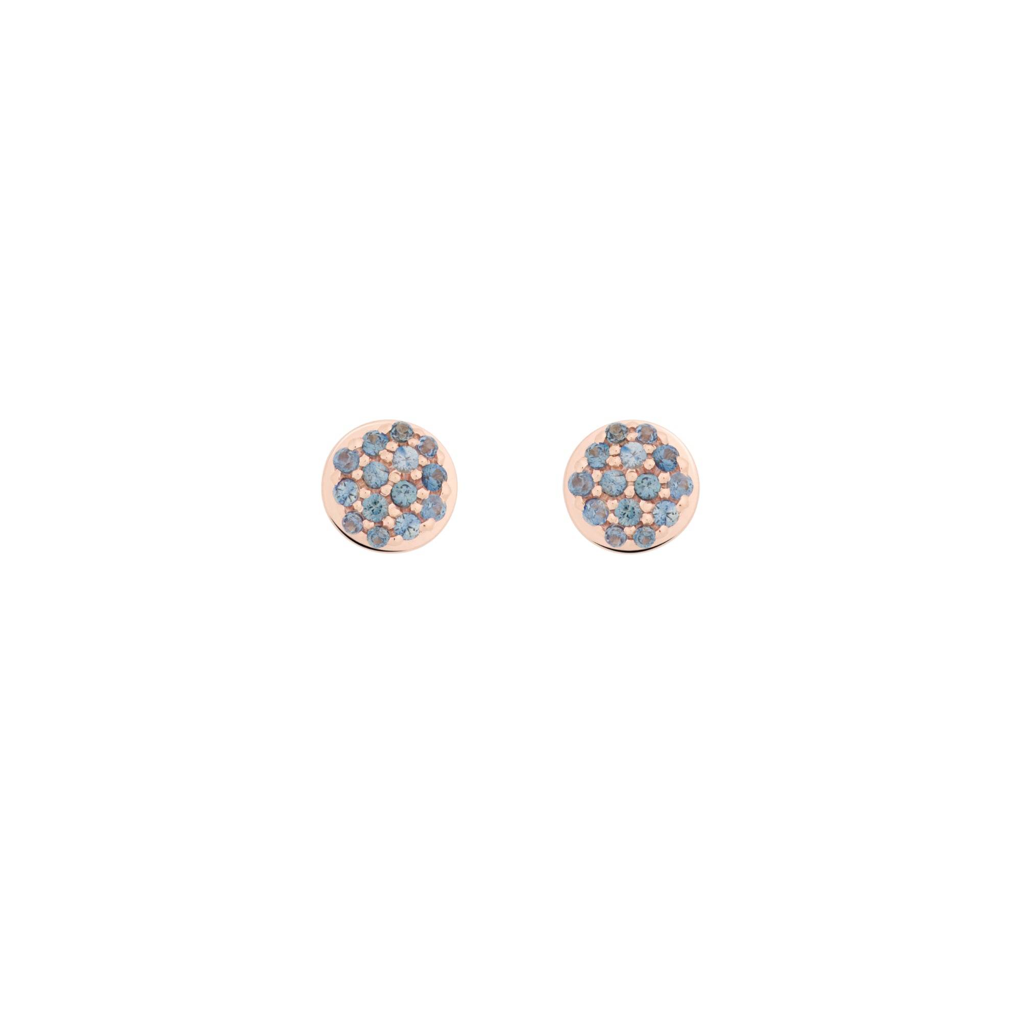 Bron Stardust Ohrschmuck (8OR4815NK) aus Roségold mit Saphir
