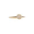 Bron Stardust Ring (8RG4850BR) aus Gelbgold mit Diamant