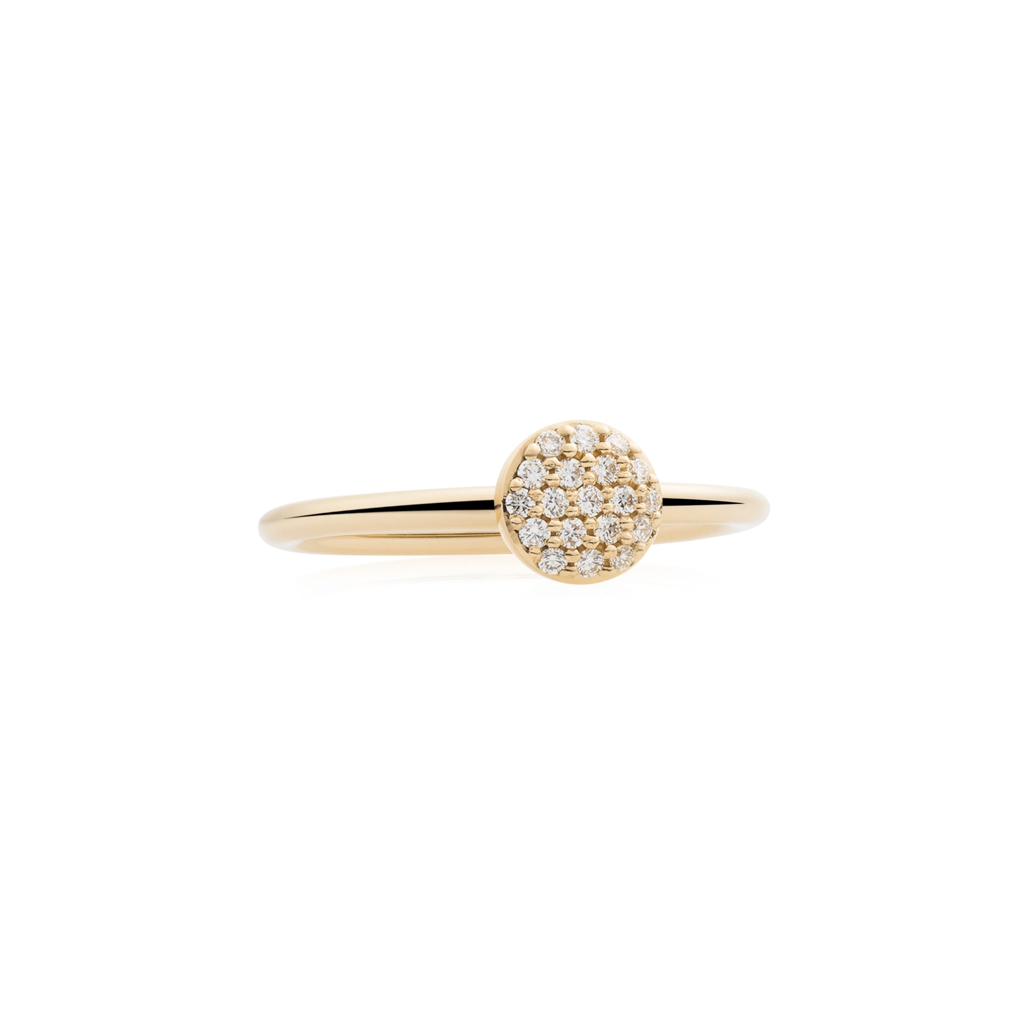 Bron Stardust Ring (8RG4850BR) aus Gelbgold mit Diamant