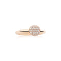 Bron Stardust Ring (8RR4717BR) aus Roségold mit Diamant