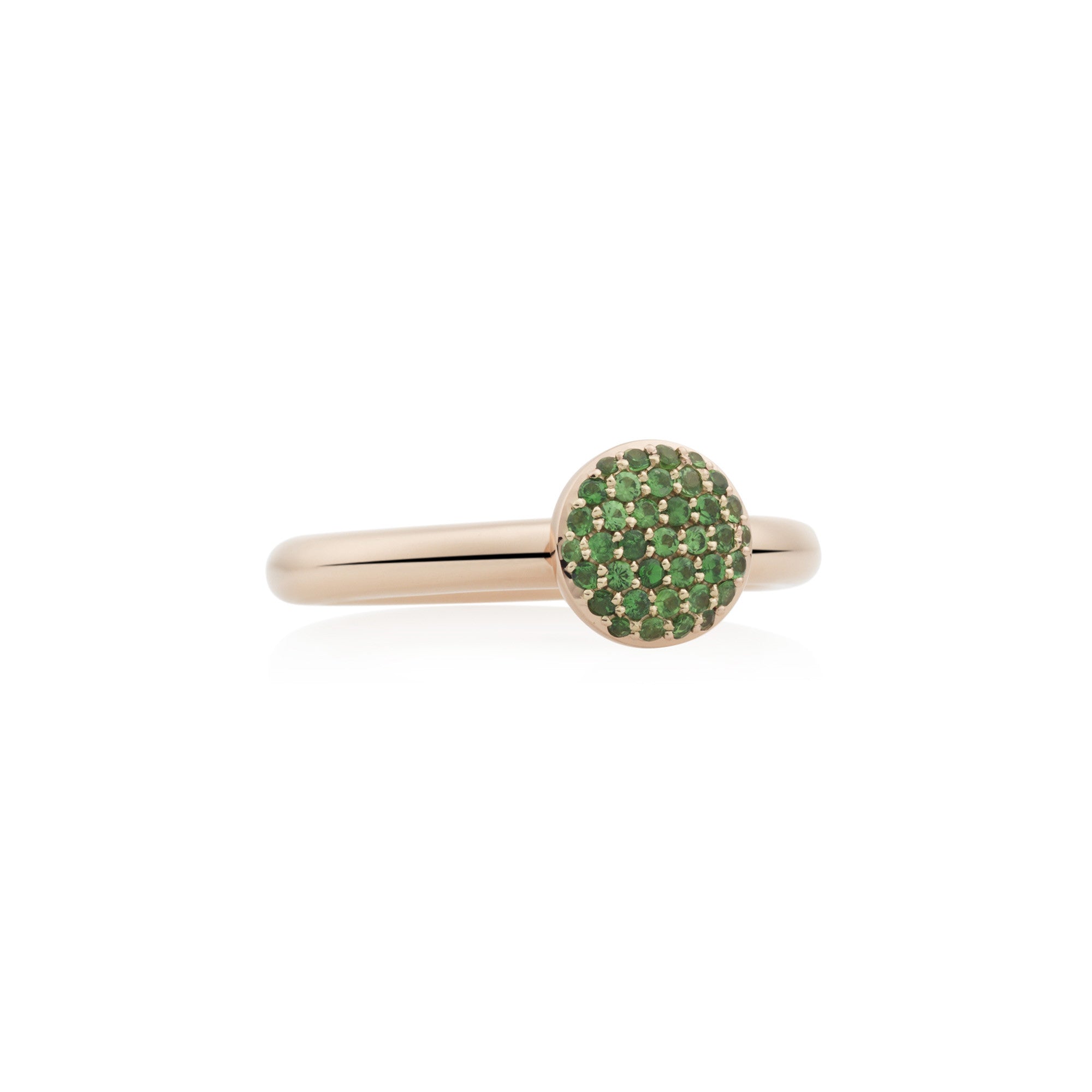 Bron Stardust Ring (8RR4717TS) aus Roségold mit Tsavorit