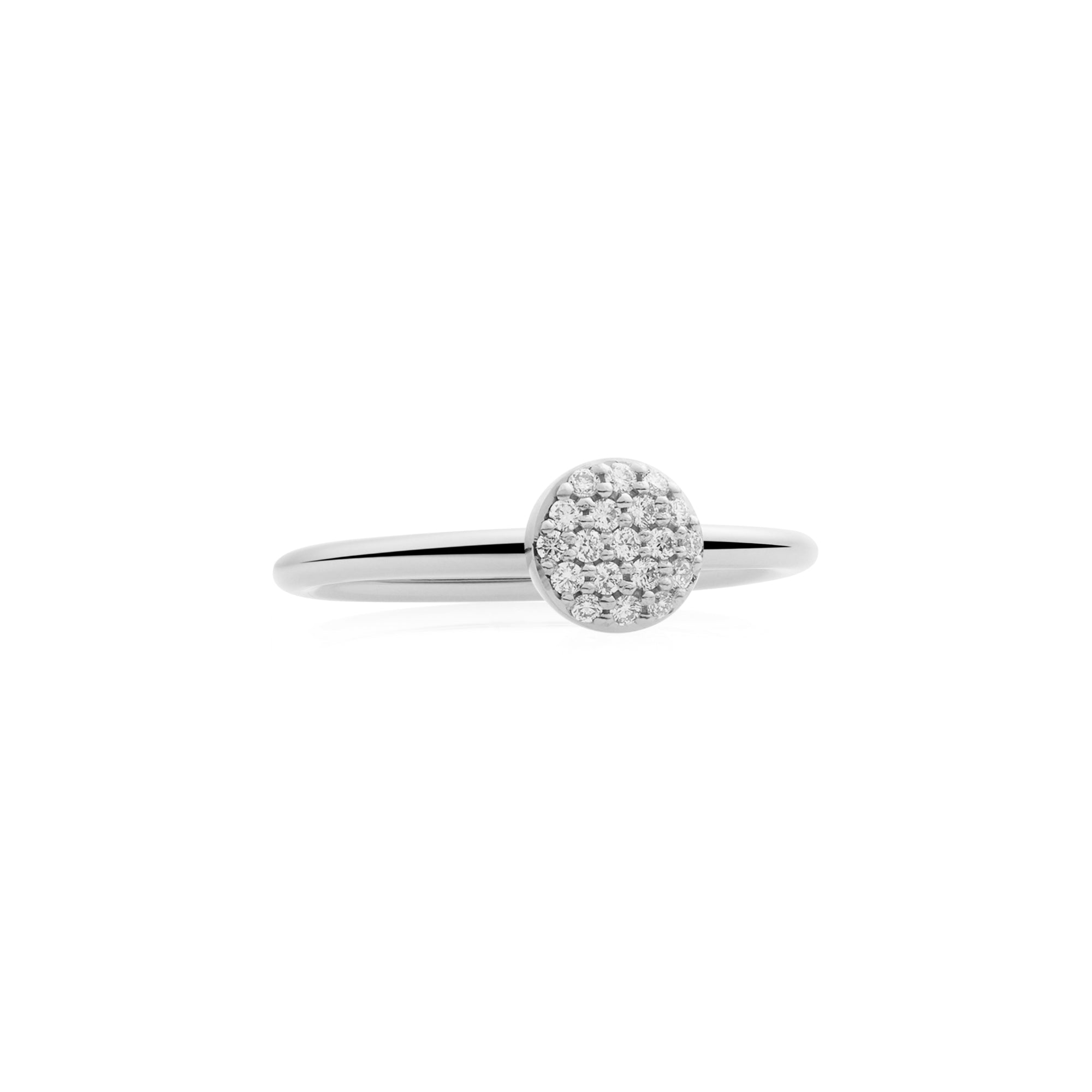 Bron Stardust Ring (8RW4850BR) aus Weißgold mit Diamant