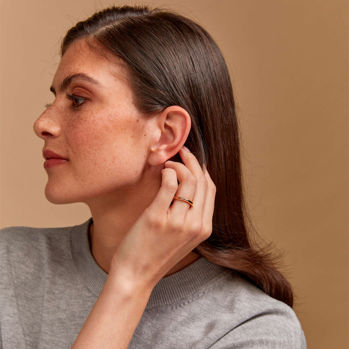 Bron Stax Ring (8RR4394) aus Roségold